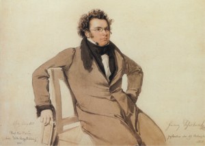 Rieder Wilhelm August; Franz Schubert , 1825
