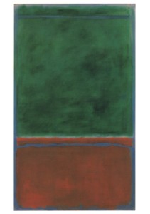 Rothko Mark; Grün und Kastanienbraun , 1953