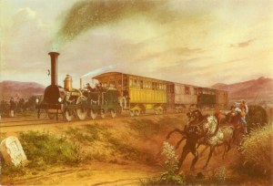 Russ Leander; Train Late in the Evening , 1847
