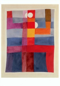 Taeuber-Arp Sophie; Abstraktes Motiv (Doppelte Figur) , 1925