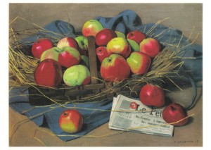 Vallotton Felix; Äpfel , 1919