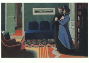 Vallotton Felix; Der Besuch , 1899