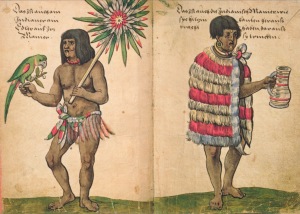 Weiditz Christoph; Trachtenbuch (frühe Darstellungen von Azteken) ,1530/40