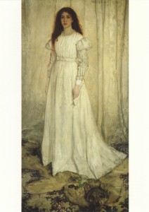 Whistler James McNeill; Das weisse Mädchen , 1862
