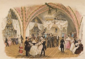 Wolf Franz; Der Tanzsaal "Elysium" , 1833