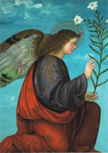 Lagaia de, Giovanni Antonio; Verkündigungsengel , um 1519