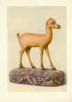Aegyptisch ; Elfenbeinfigur : Gazelle