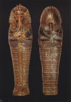 Aegyptisch ; Sarkophag-Modell aus Gold , um 1340 v.Chr.