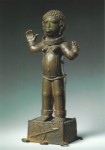 Afrika; Weibliche Figur, Bronze