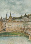 Alt Rudolph von; Salzburg, Rudolfskai