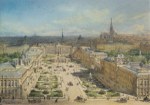 Alt Franz; Wien, Blick von den Hofstallungen auf die Hofburg