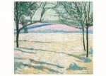Amiet Cuno; Winterlandschaft , 1907