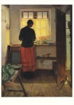 Ancher Anna; Die Magd in der Küche , 1883/1886
