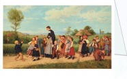 Anker Albert; Der Schulspaziergang , 1872