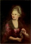 Anonym; Anna Maria Mozert, die Mutter von W.A.Mozart