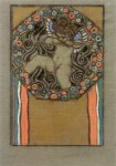 Auchentaller Josef Maria; Allegorie 18 , Amor , 1904-1908