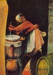 Bosch Hieronymus van Aeken; Die Teufelsköchin (Detail)