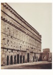Baldus Édouard; Orange: The wall of the ancient theatre , 1858