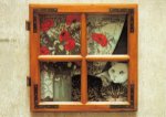 Bardon Annemarie; Katzen im Fenster