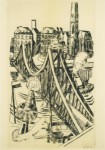 Beckmann Max; Der Eiserne Steg in Frankfurt am Main , 1922