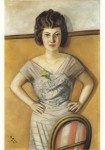 Beckmann Max; Die Rumänin , 1922
