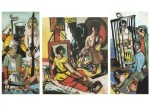 Beckmann Max; Die Versuchung des Hl. Antonius , 1936/37