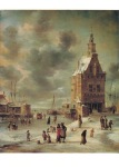 Beerstraaten Jan Abrahamsz; The Town Gate of Hoorn