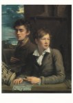 Begas Carl Joseph t.E..; Self-Portrait with Johann Peter Weyer