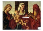 Bellini Giovanni; Madonna mit Kind und Heiligen , 1487✝?88