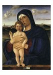 Bellini Giovanni; Maria mit dem stehenden und segnenden Jesusknaben , 1475 - 80