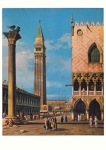 Canaletto (Bernardo Bellotto); Venedig, die Piazetta , 1743