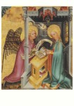 Bertram Meister (von Minden) - Meister Bertram; Buxtehuder Altar: Die Verkündigung Mariae