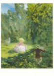 Besnard Paul-Albert; Meadow in the Parc of Calais , 1890