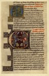 Handschriften; Seite aus einer Lateinischen Bibel