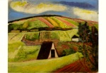 Birstinger Leopold; Hügel und Weinkeller , 1950-59