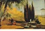 Blechen Carl; Parkterrasse der Villa d'Este , 1829