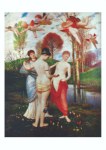 Böcklin Arnold; Frühlingshymne (Die drei Grazien) , 1888