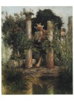 Böcklin Arnold; Idylle (Pan, die Syrinx blasend) , 1875