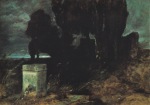 Böcklin Arnold; Sturm am Meer , 1880