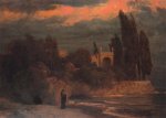 Böcklin Arnold; Villa am Meer , 1871-1874