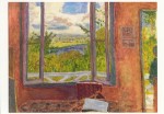 Bonnard Pierre; Offenes Fenster zur Seine (Vernon) , 1911/12