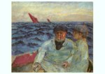 Bonnard Pierre; Fischer im Boot , 1907