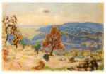 Bonnard Pierre; Landschaft in Grasse , 1912
