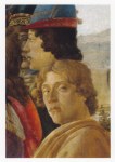 Botticelli Sandro; Anbetung der Könige - Ausschnitt: Selbstbildnis des Künstlers , 1475