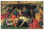 Botticelli Sandro; Beweinung Christi , 1490