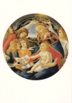 Botticelli Sandro; Madonna del Magnificat , around 1483/85