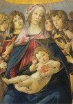 Botticelli Sandro; Madonna della Melagrana, 1487