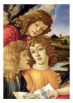 Botticelli Sandro; Maria mit Kind und fünf Engeln (Ausschnitt) , 1480