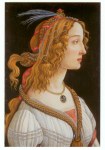 Botticelli Sandro; Weibliches Idealbildnis , ca 1480/90