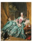 Boucher Francois; Bildnis der Marquise de Pompadour , 1756